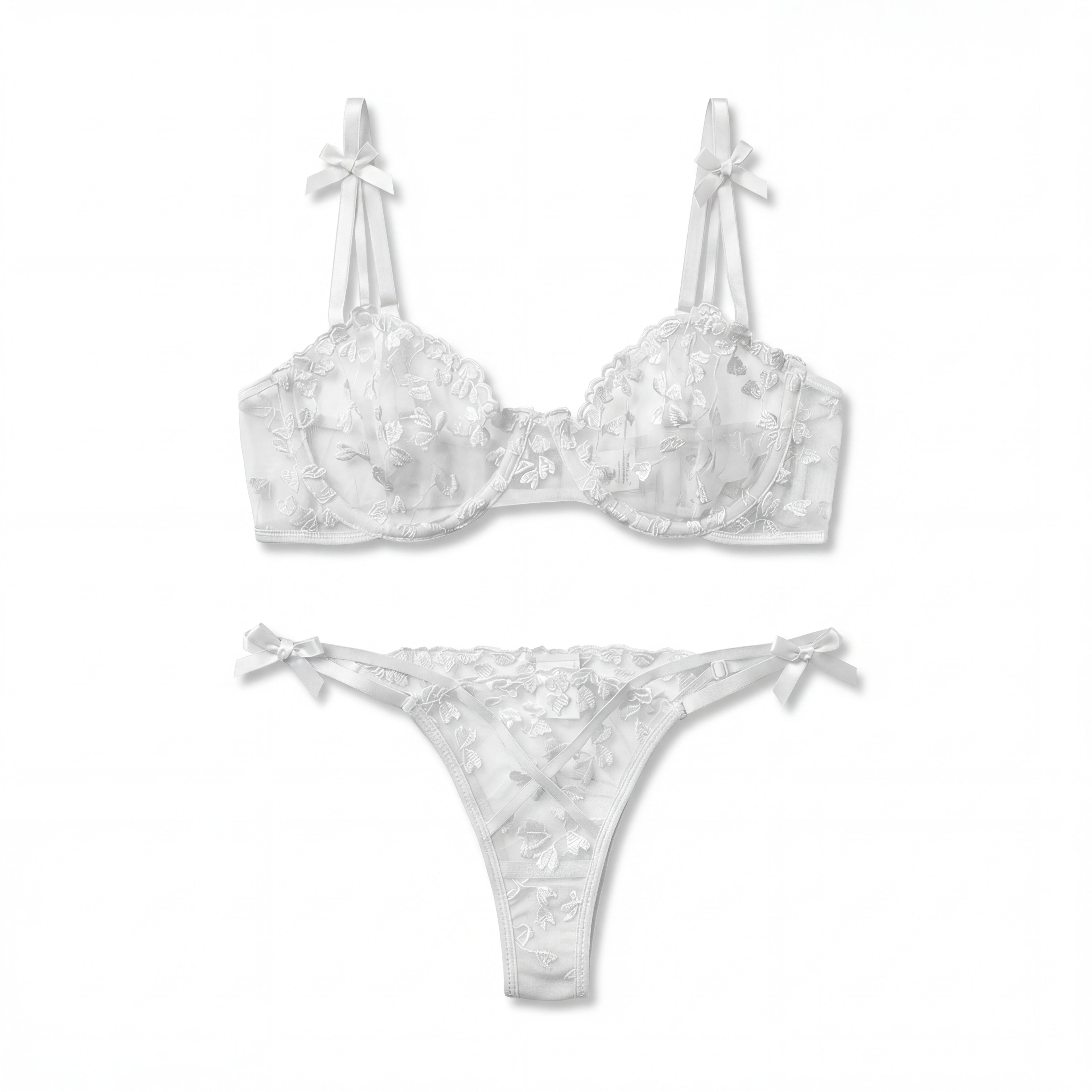 Obsession 🌃 - Elegantni dvodelni set sa mašnicama