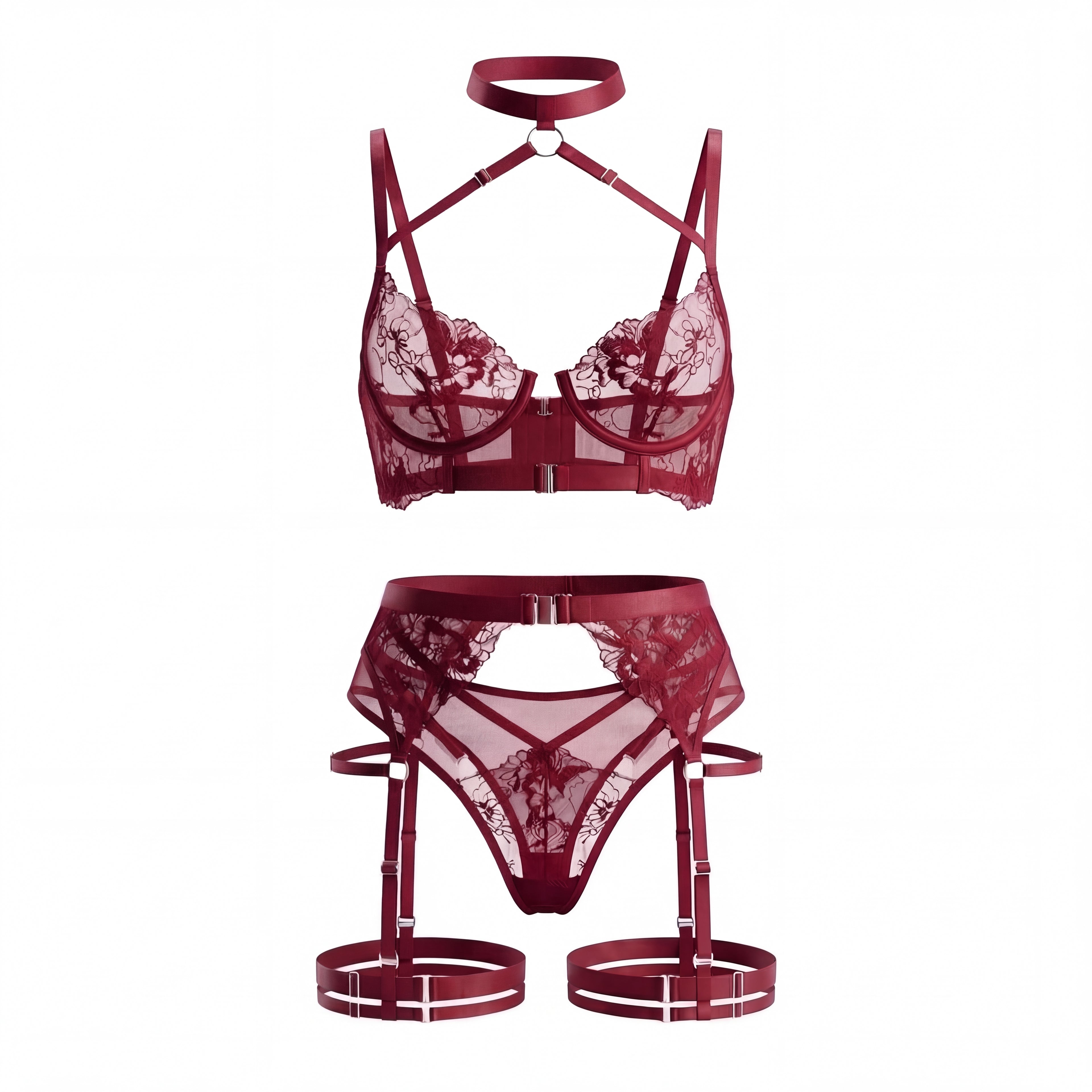 Seduction 👠 - trodelni set sa čokerom